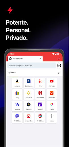 Vivaldi - Navegador rápido PC