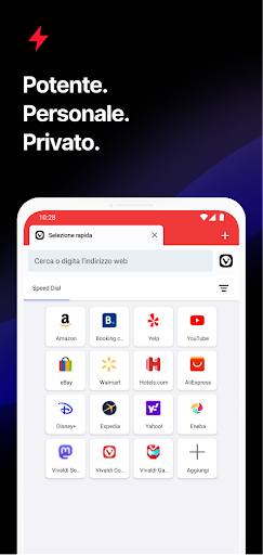 Vivaldi, browser veloce sicuro PC