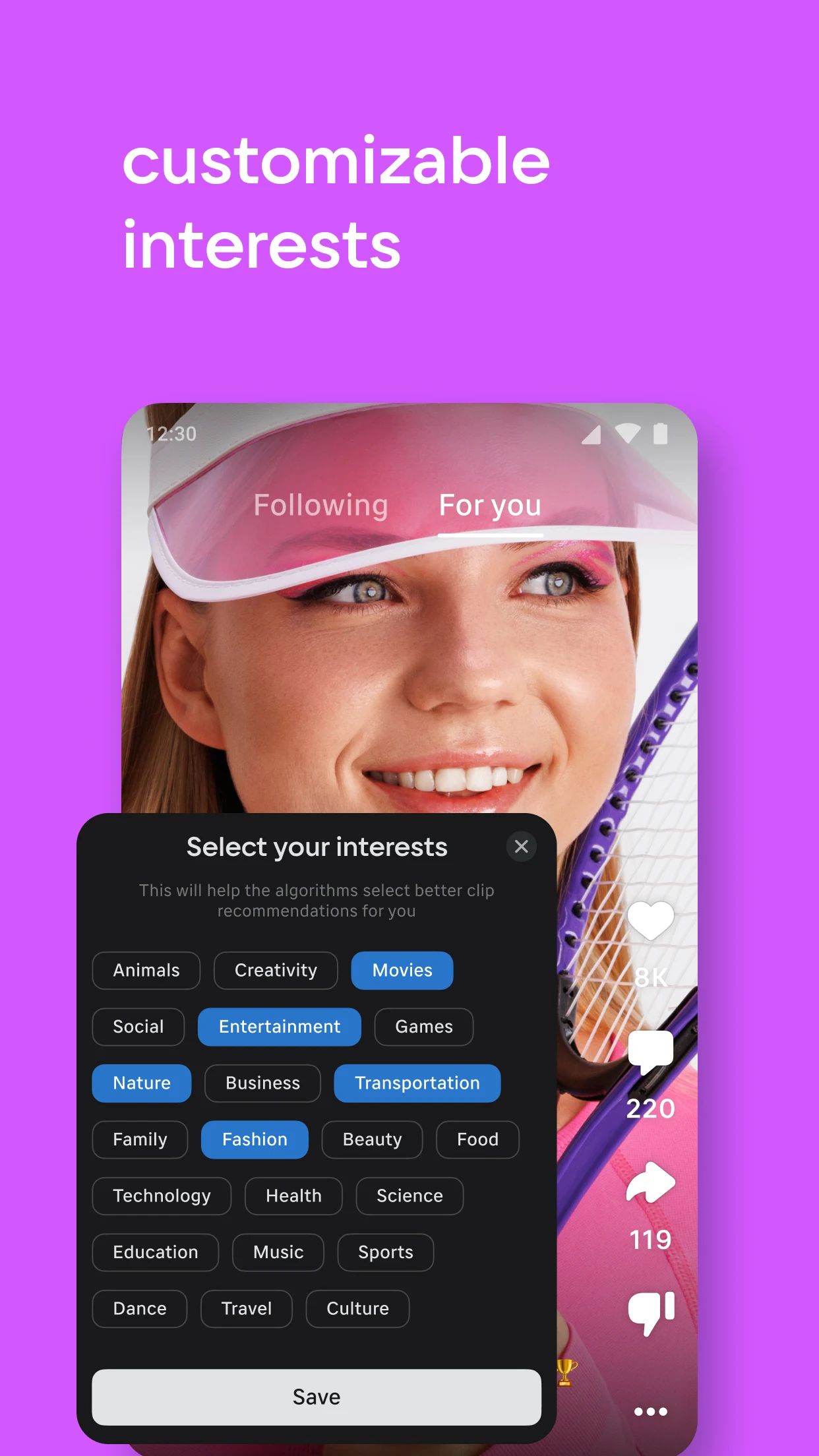 VK Clips: short videos PC