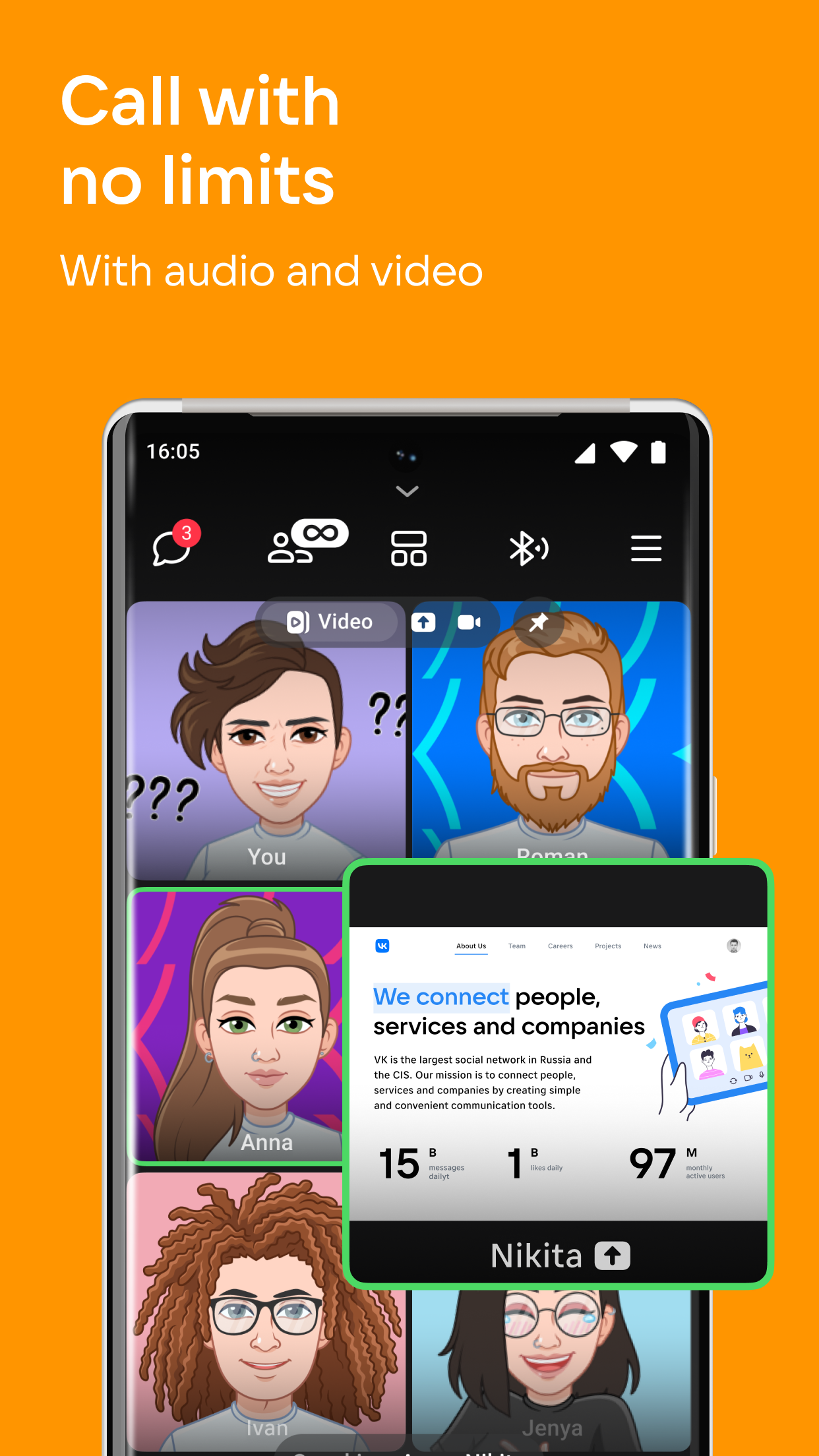 Download VK Messenger: Chats and calls on PC with MEmu