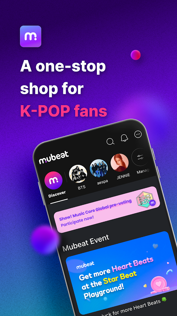 Mubeat for kpop Lovers PC