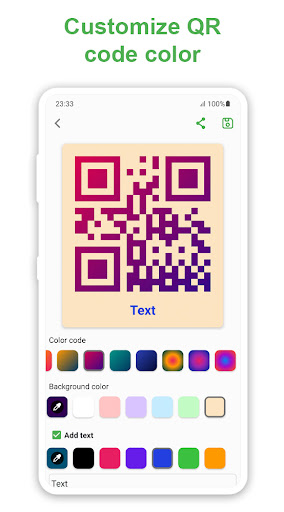 QR code scanner and Barcode
