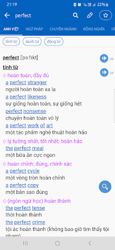 Từ điển Anh Việt Anh TFlat