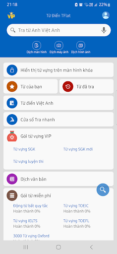Từ điển Anh Việt Anh TFlat