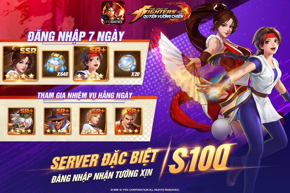 KOF AllStar -Quyền Vương Chiến PC