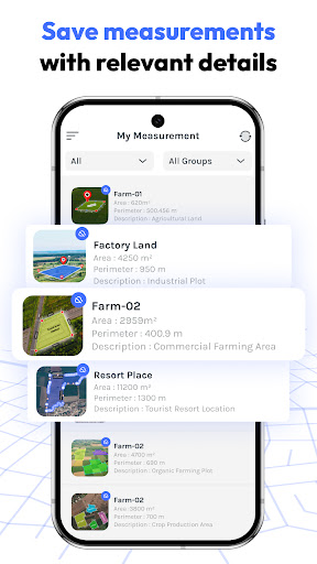 komputer GPS ဧရိယာ တိုင်းထွာ- FieldCalc