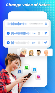 Voice changer for WhatsApp পিসি