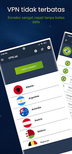 VPN Gratis Tanpa Batas - AS, Amerika, Eropa, Asia