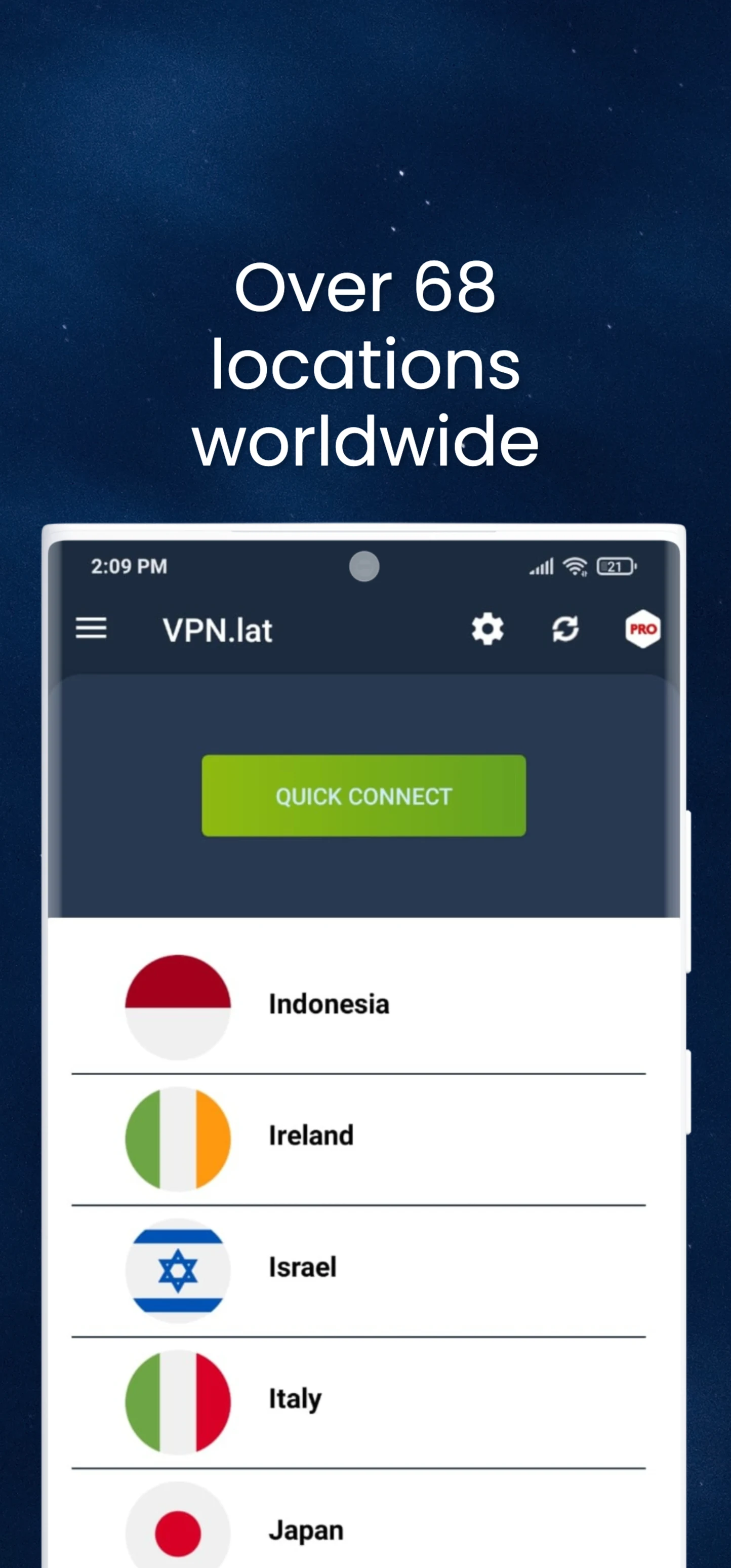 ดาวโหลด VPN.lat Unlimited and Secure บน PC ด้วย Memu