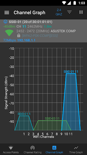 WiFi Analyzer (open-source) PC版