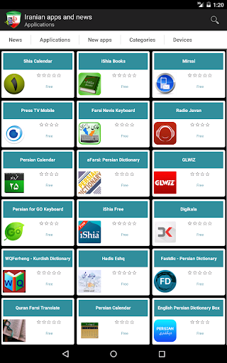 Iranian apps and games