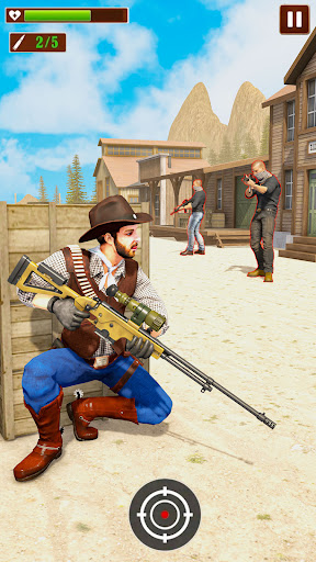 Cowboy: Wild West Sniper Shoot
