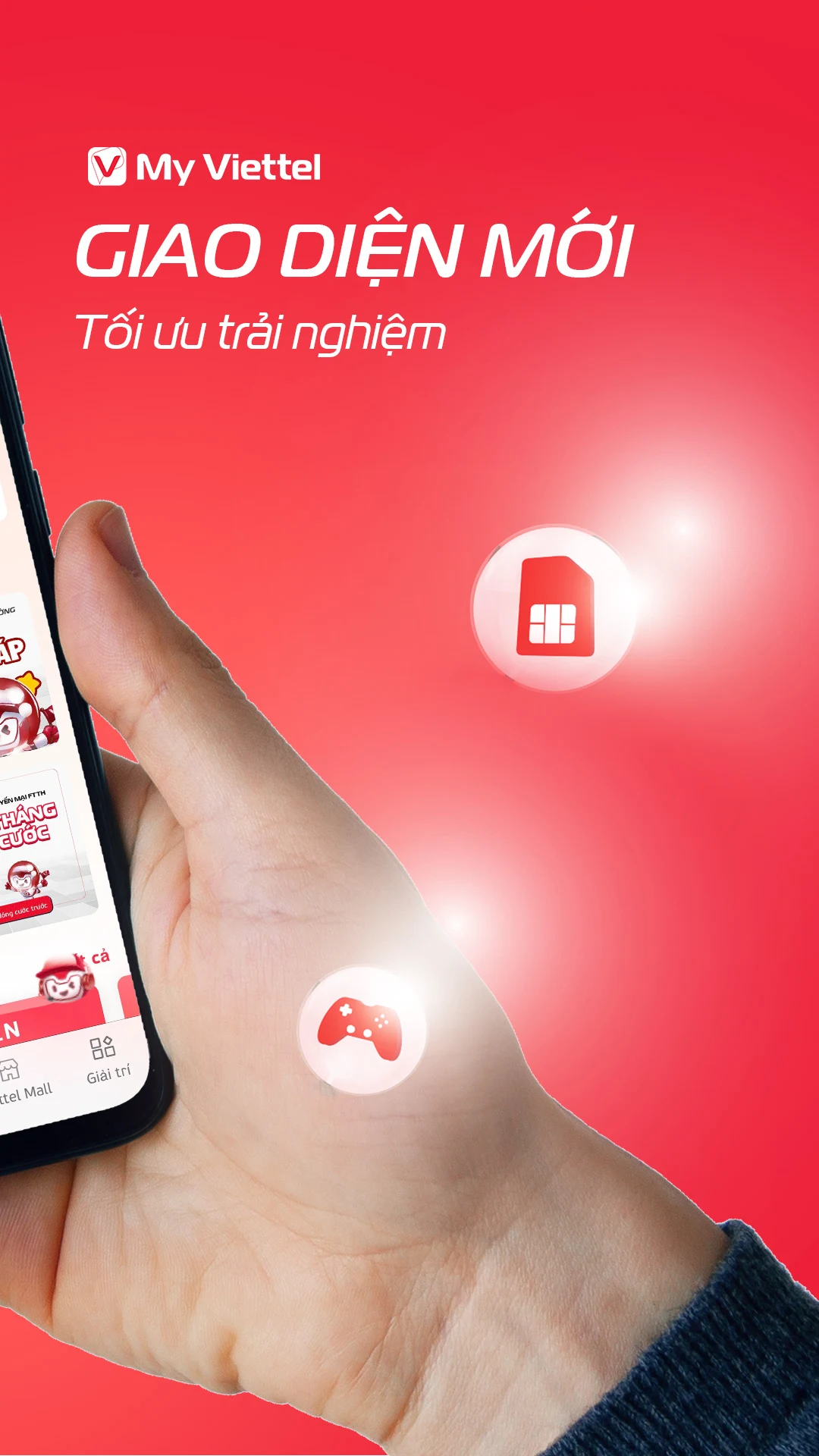 My Viettel: Tích điểm Đổi quà, Nạp thẻ, Tra cước PC