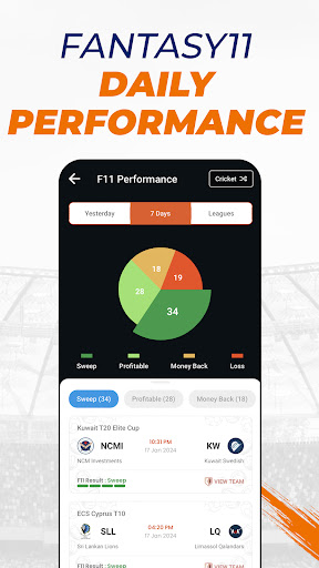 VUSport: Live Cricket & Stats پی سی