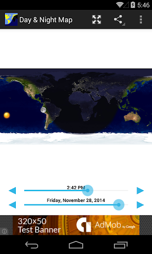 komputer Day & Night Map