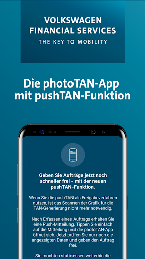 VW Financial Services photoTAN PC