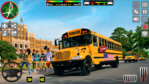 School Bus Driving 3d Game পিসি