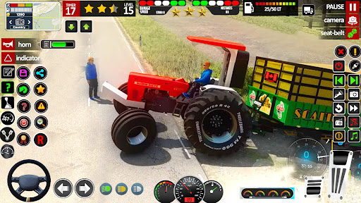 Tractor Driving Farming Games