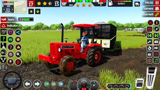 Tractor Driving Farming Games