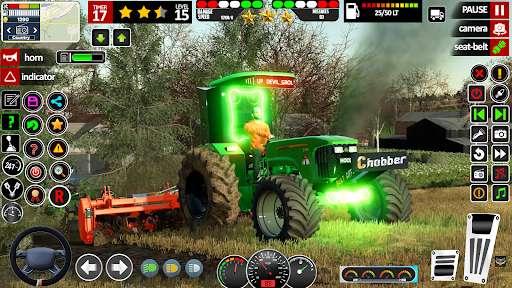 Tractor Driving Farming Games