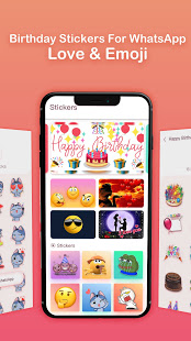Birthday Stickers For WhatsApp-Love & Emoji電腦版