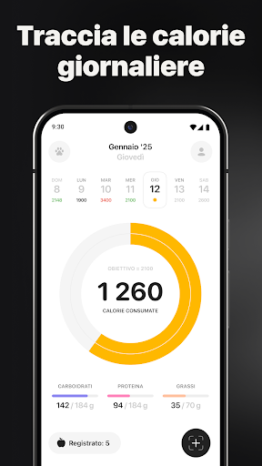 Calz: Contacalorie Italiano AI PC