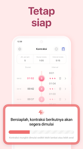 Timer Kontraksi & Kehamilan PC
