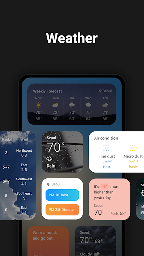 Lockscreen Widget - Weather PC