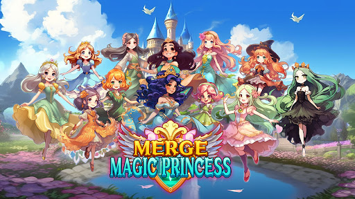 Merge Magic Princess: Tap Game