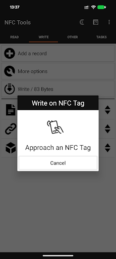 komputer NFC Tools