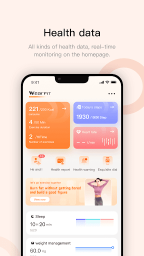 Wearfit Pro الحاسوب