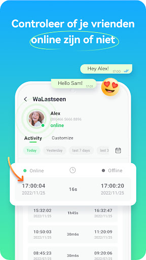 Walastseen: Chat App Tracker