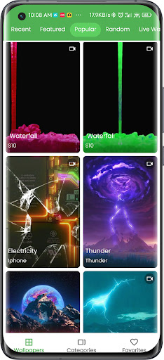 Amazing Water Live Wallpaper پی سی