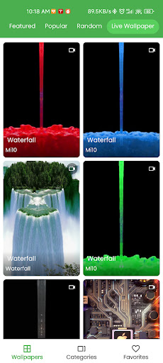 komputer Amazing Water Live Wallpaper