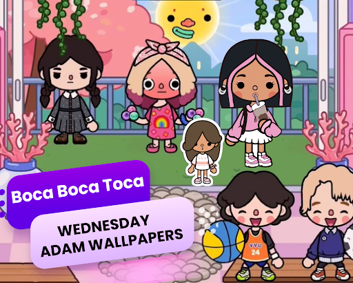 Boca TocaBoca Wednesday Addams PC