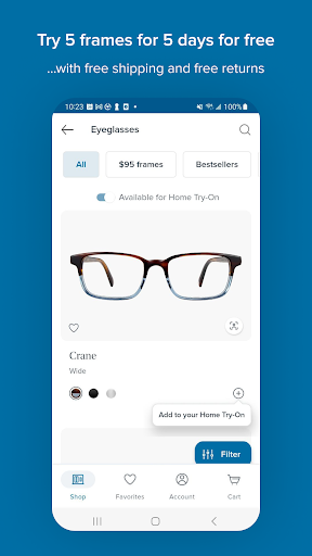 Warby Parker para PC