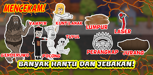 Warga Kabur Dari Hantu Pocong