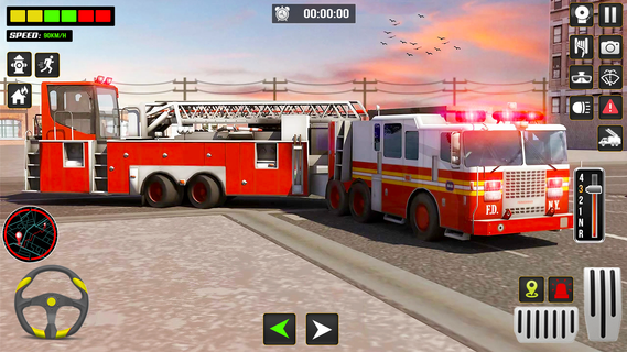 Fire Engine Truck Driving Sim PC
