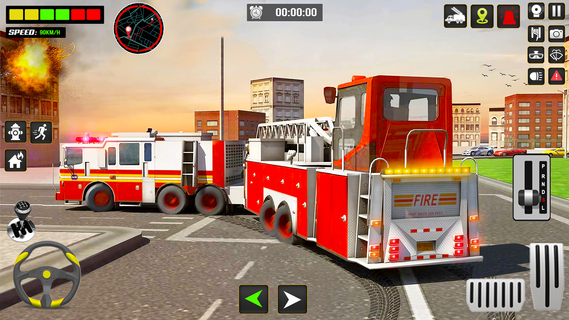 Fire Engine Truck Driving Sim PC