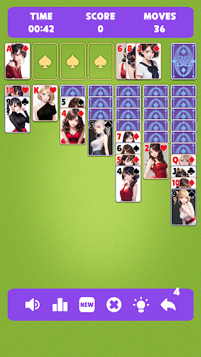 Sexy solitaire girls: ani card PC