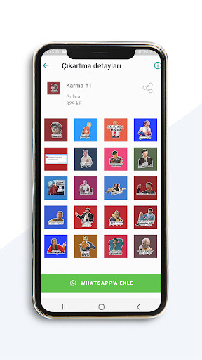 Türkçe Stickerler: Komik,Emoji PC