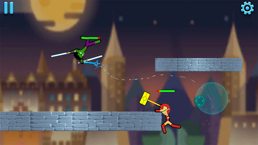 Stickman clash-jogos para dois