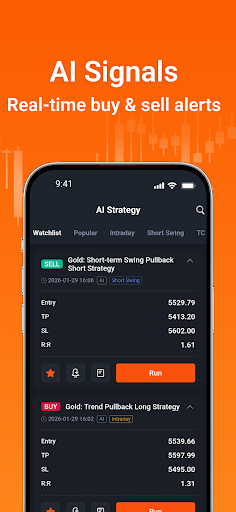 Pocket Forex -AI Trade Signals پی سی