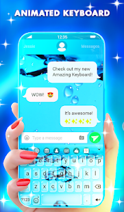 Bubbly Water Live Wallpaper & Animated Keyboard PC