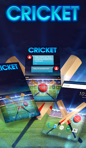 Cricket Live Wallpaper Theme پی سی