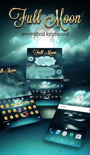 Full Moon Keyboard & Wallpaper পিসি