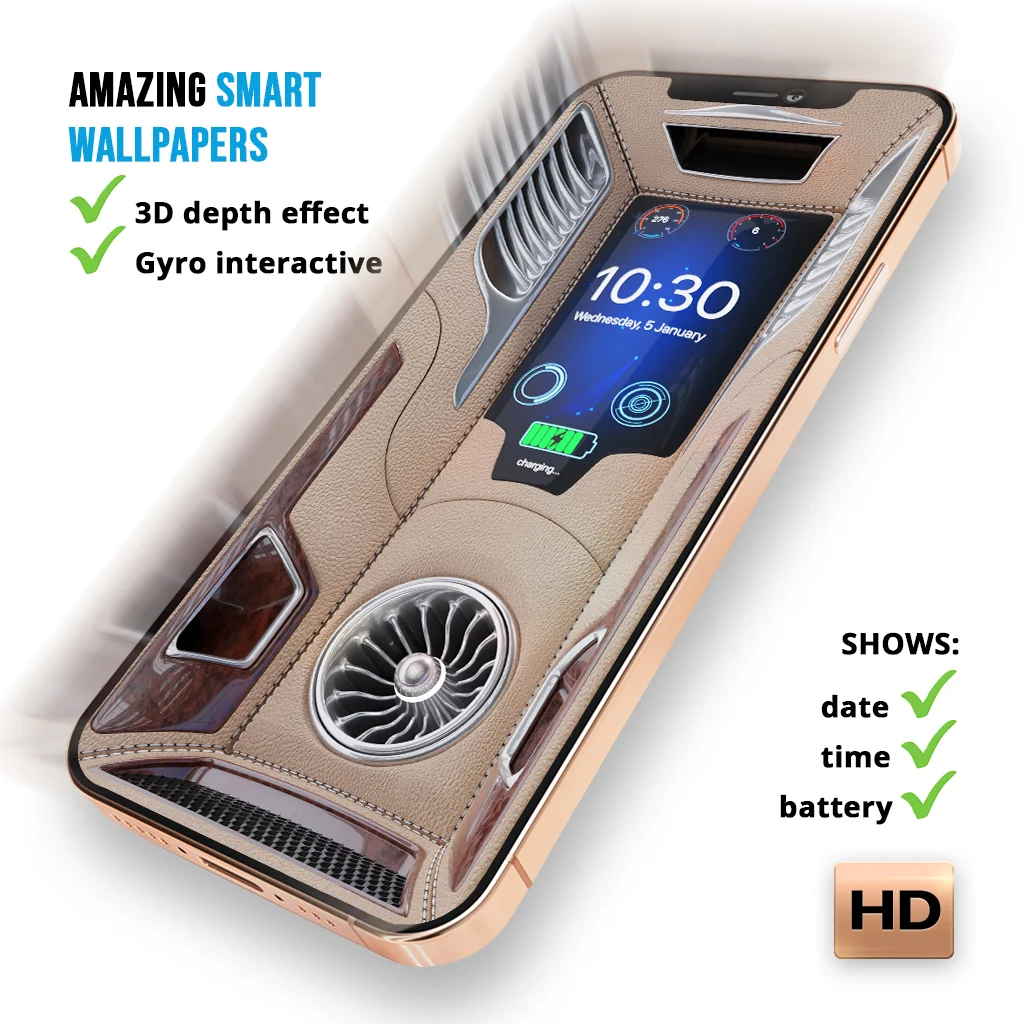 Wave Live Wallpapers HD & 3D Wallpaper Maker PC