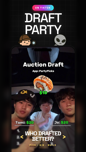 Draft Game - PartyPicks