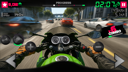 Traffic Rider 2: Moto Go