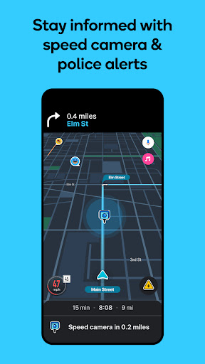 Waze: خرائط وحركة مرور وأكثر